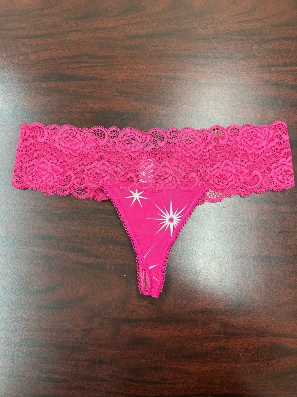 NWOT Victoria’s Secret Very Sexy Pink Thong Size Small